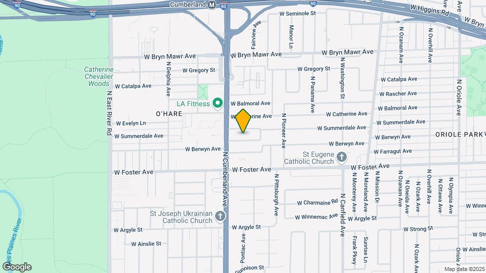 8336 W Berwyn Ave, Unit 1 Mapa y Detalles de la Ubicación