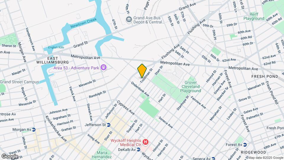 18-79 Troutman St Mapa y Detalles de la Ubicación