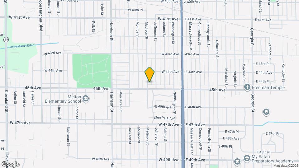 4457 Madison St Map and Location Details