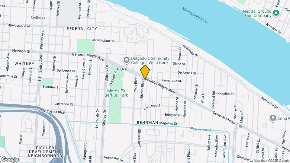 1212 Elizardi Blvd Map and Location Details