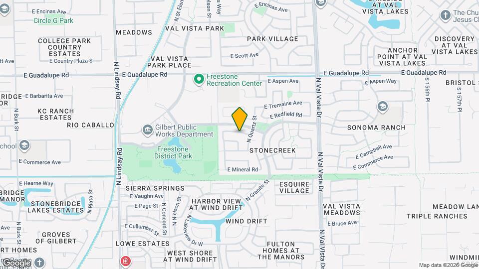 1249 E Laurel Ave Map and Location Details
