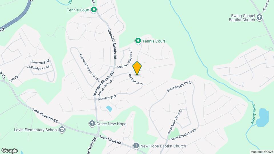 1621 Royal Ives Dr SE Map and Location Details