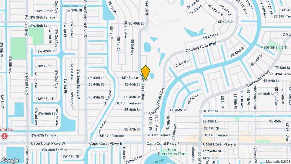 4329 Palm Tree Blvd Map and Location Details
