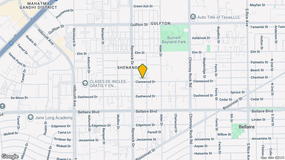 5810 Clarewood Dr-Unit -B Map and Location Details