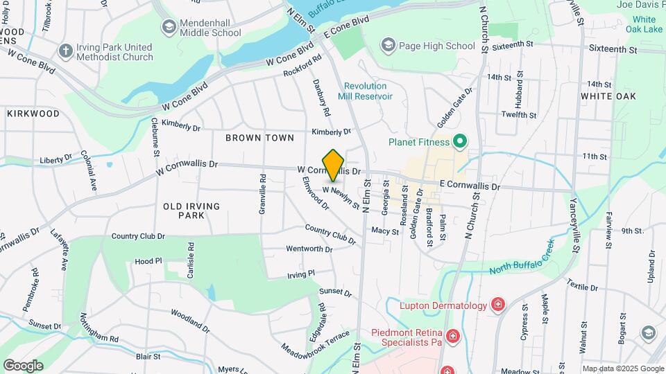 204 W Newlyn St Map and Location Details