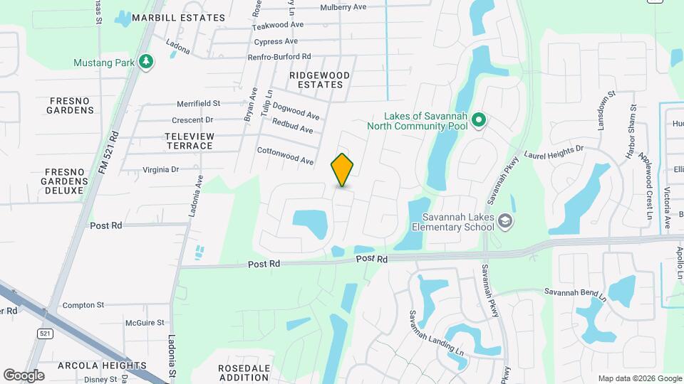 14226 Overbrook Willow Wy Map and Location Details