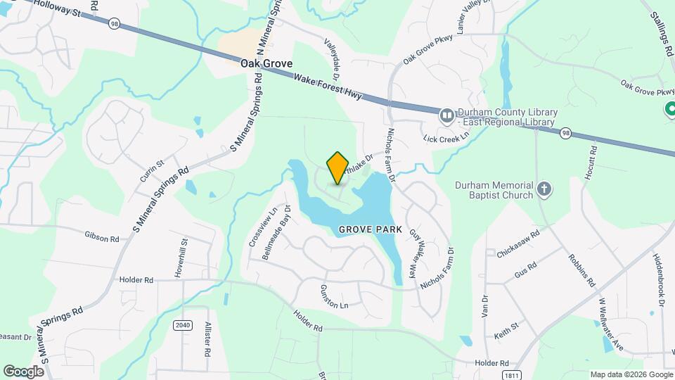 314 Winward Pointe Dr Map and Location Details