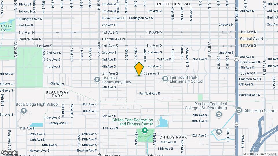 4443 Emerson Ave S Map and Location Details