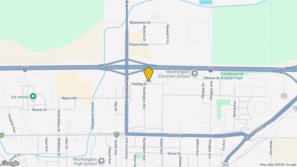 1515 Darling Dr Map and Location Details