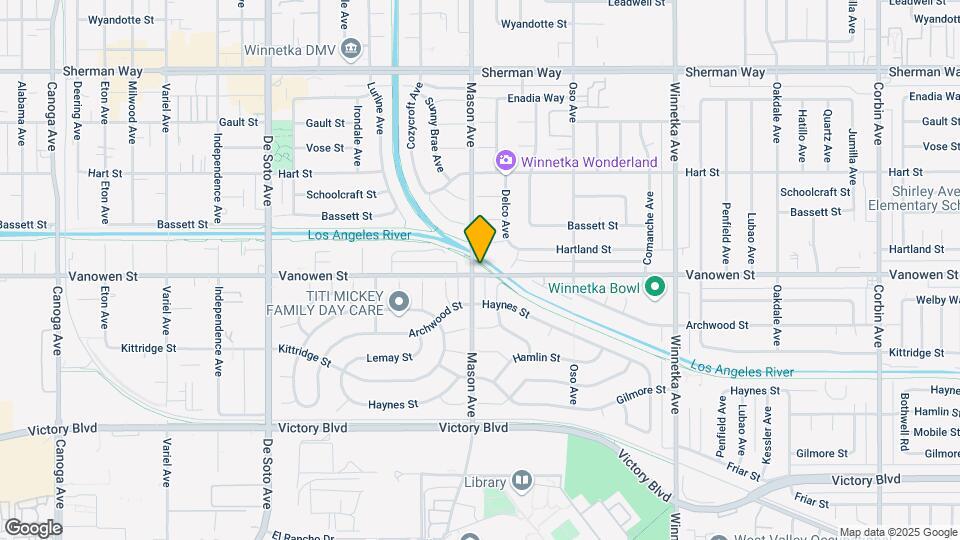 20473 Vanowen St Map and Location Details