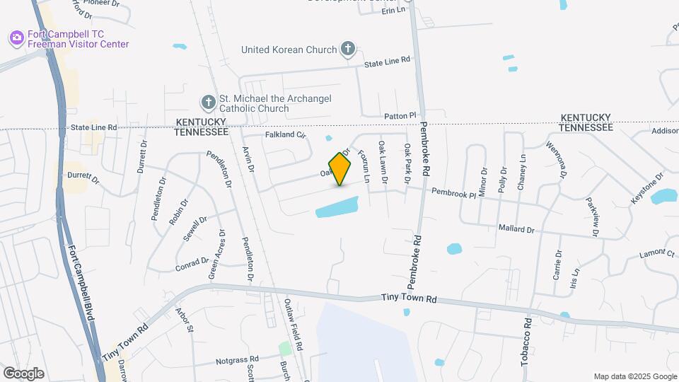 536 Fox Trot Dr Map and Location Details