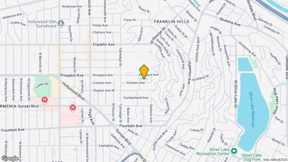 4031 Camero Ave Map and Location Details