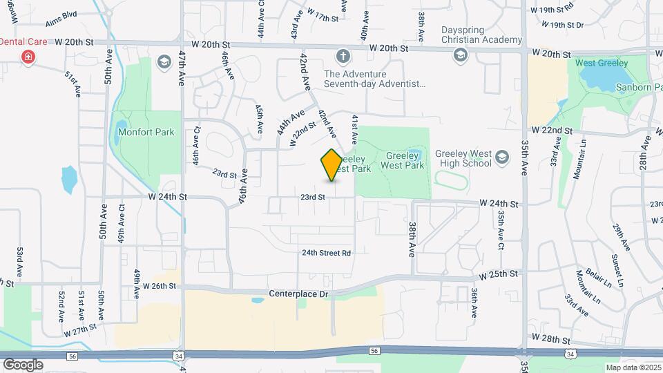 2321 42nd Ave Ct Mapa y Detalles de la Ubicación