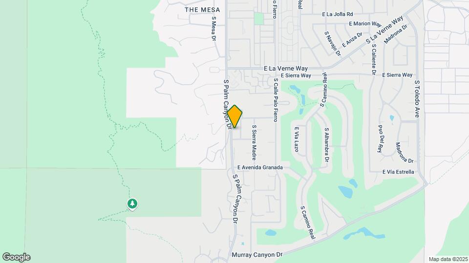 2396 S Palm Canyon Dr Map and Location Details