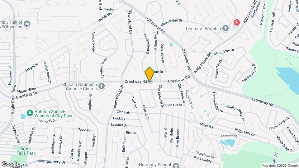 6938 Crestway Rd Mapa y Detalles de la Ubicación