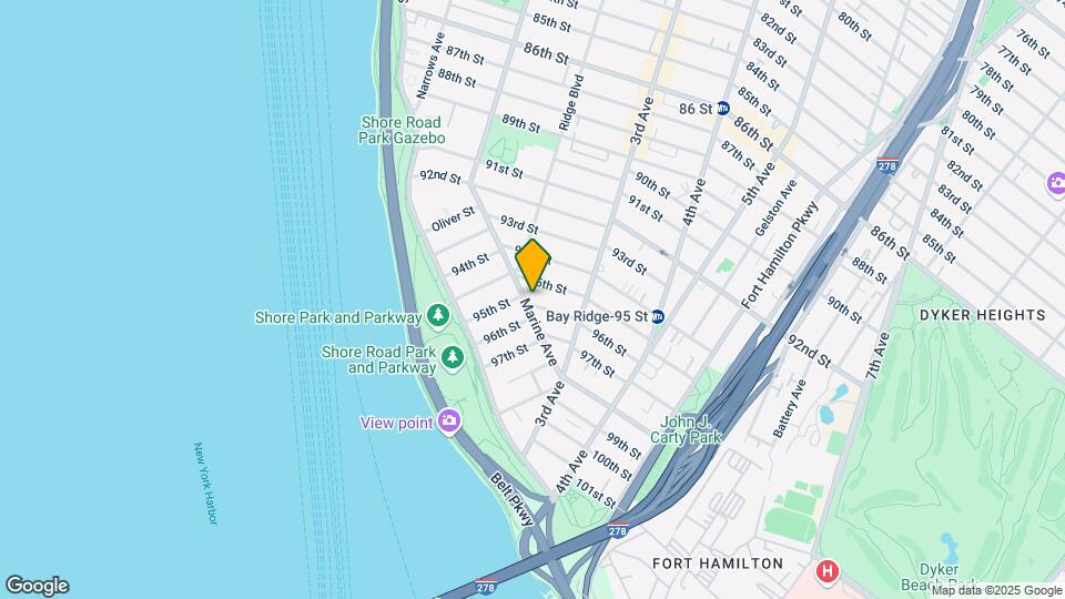 123 Marine Ave Mapa y Detalles de la Ubicación