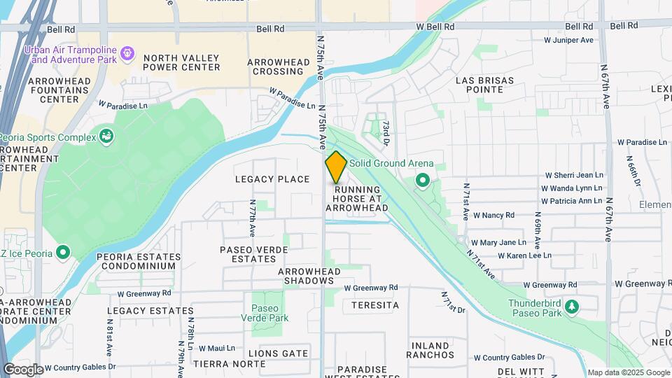 15965 N 74th Ln Map and Location Details