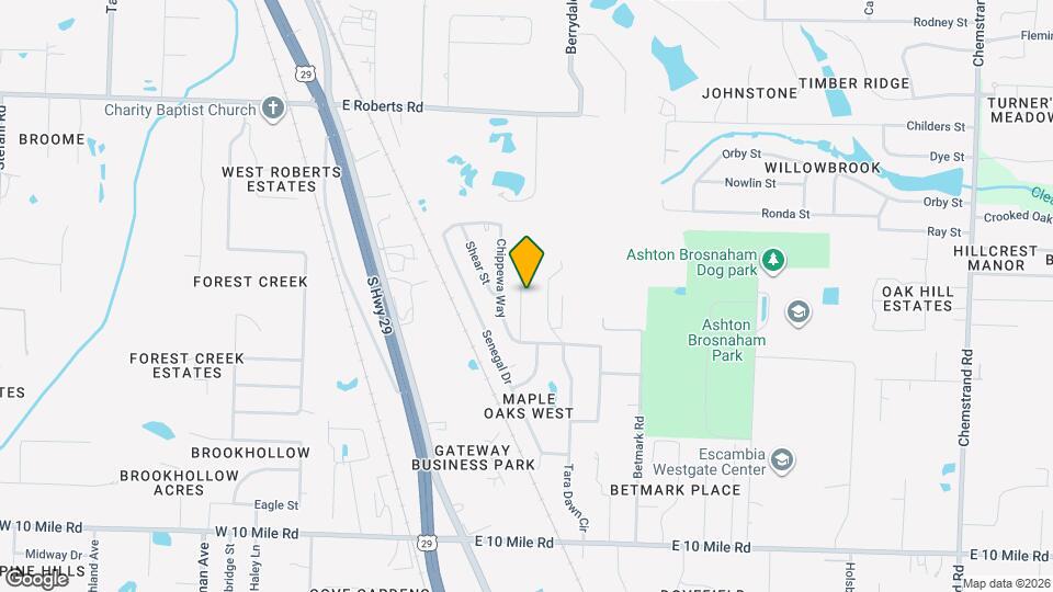 10548 Wilderness Ln Mapa y Detalles de la Ubicación