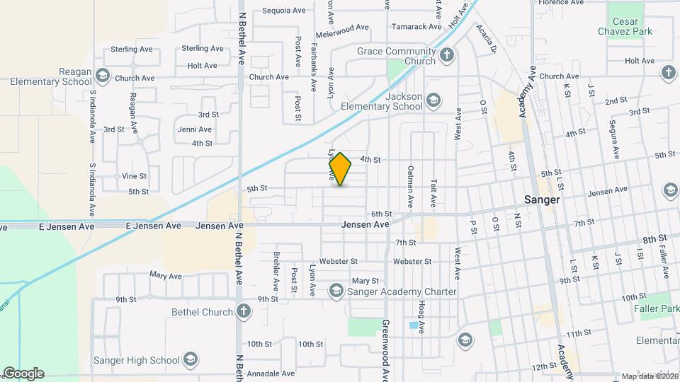 2121 5th St Map and Location Details