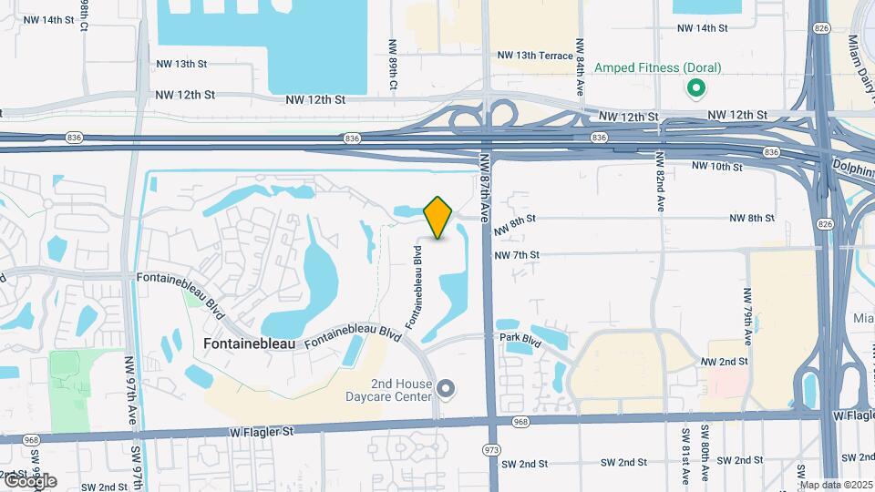 8887 Fontainebleau Blvd, Unit 306 Map and Location Details