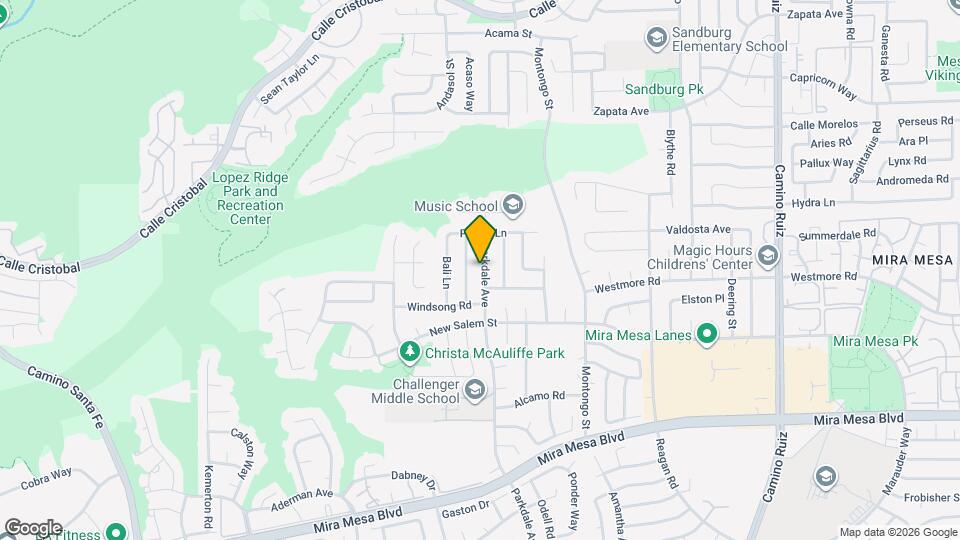 10952 Parkdale Ave Mapa y Detalles de la Ubicación