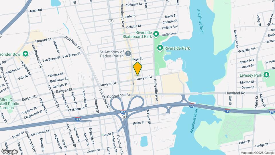 239 Sawyer St Mapa y Detalles de la Ubicación