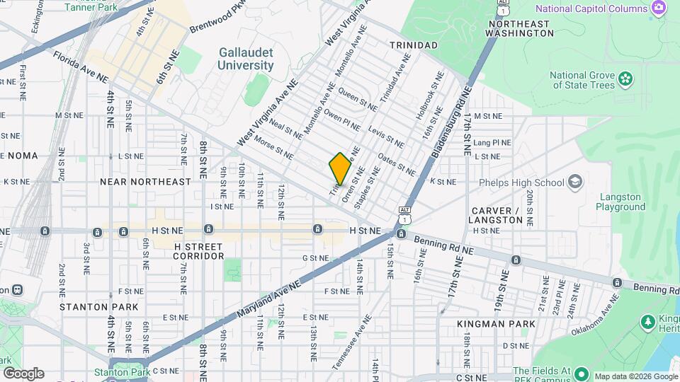 1127 Trinidad Ave NE Map and Location Details