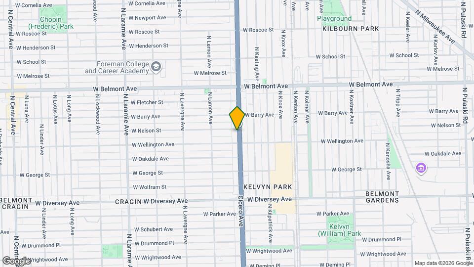 3022 N Cicero Ave, Unit 1 Mapa y Detalles de la Ubicación