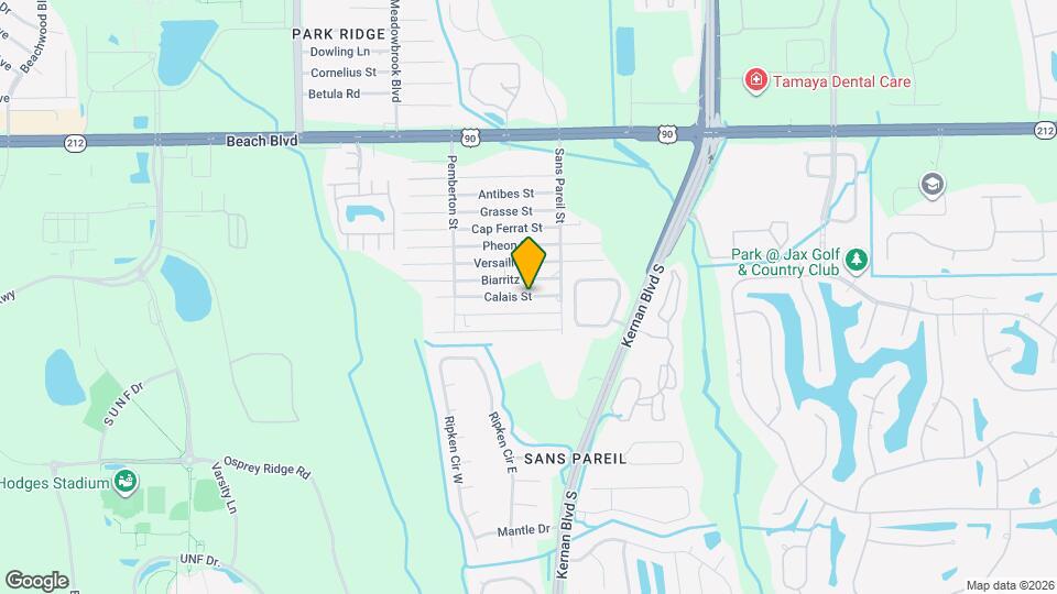 12196 Calais St Map and Location Details