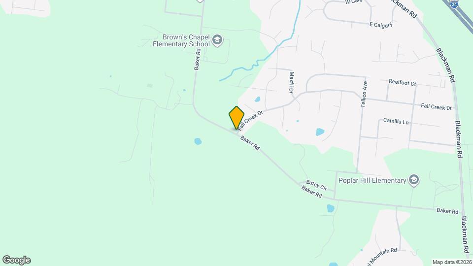 1030 Spring Creek Dr Map and Location Details