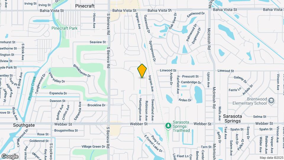 2117 Huntington Ave Map and Location Details