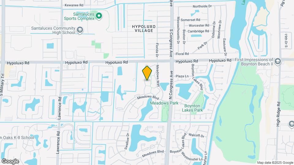 1106 Meadows Cir, Unit 1106 Mapa y Detalles de la Ubicación