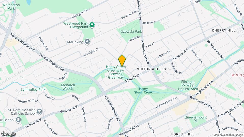 75 Hazelglen Dr Map and Location Details