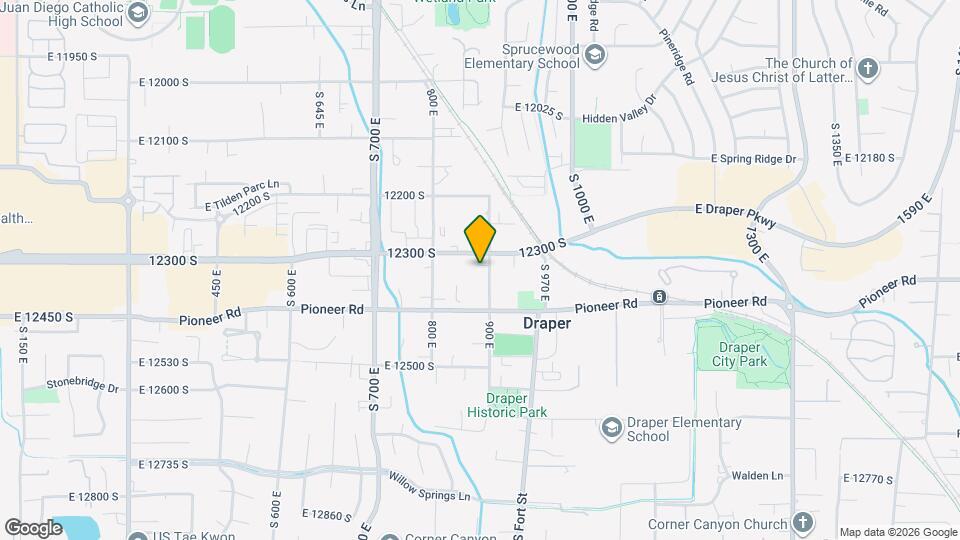 12330 S 900 E, Unit Apt. 3 Map and Location Details