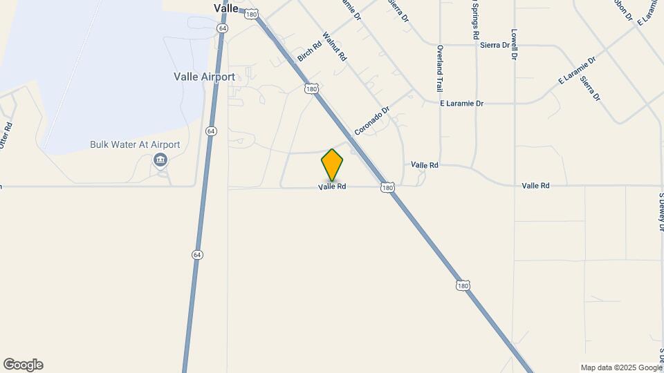381 E Valle Rd Map and Location Details