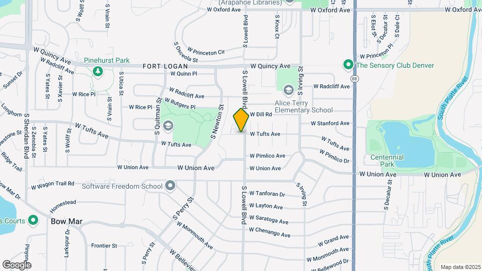 4603 S Lowell Blvd Map and Location Details