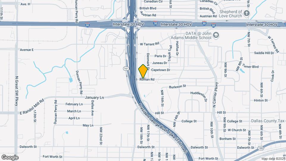1803 Roman Rd Map and Location Details