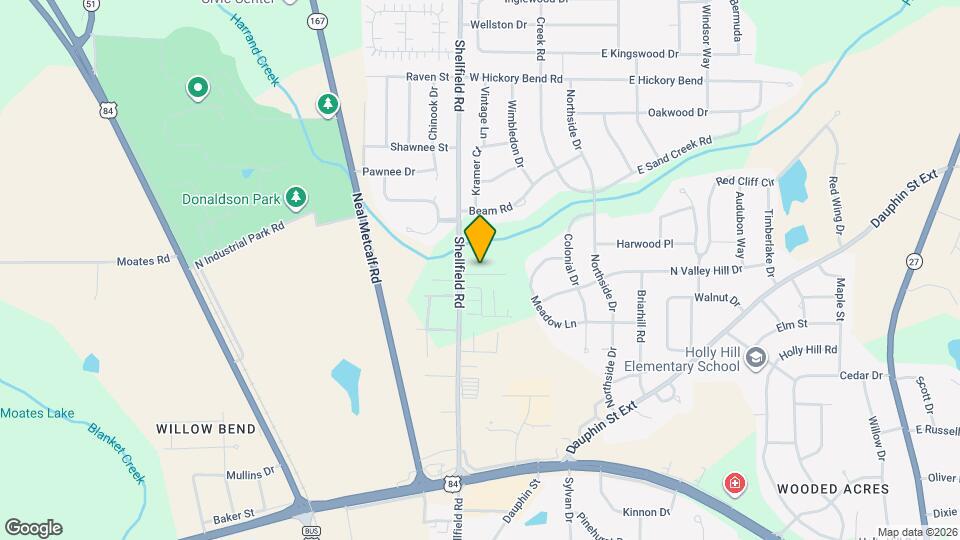 115 Creeke Ln Map and Location Details