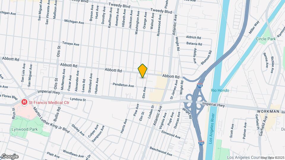 4271 Pendleton Ave Map and Location Details