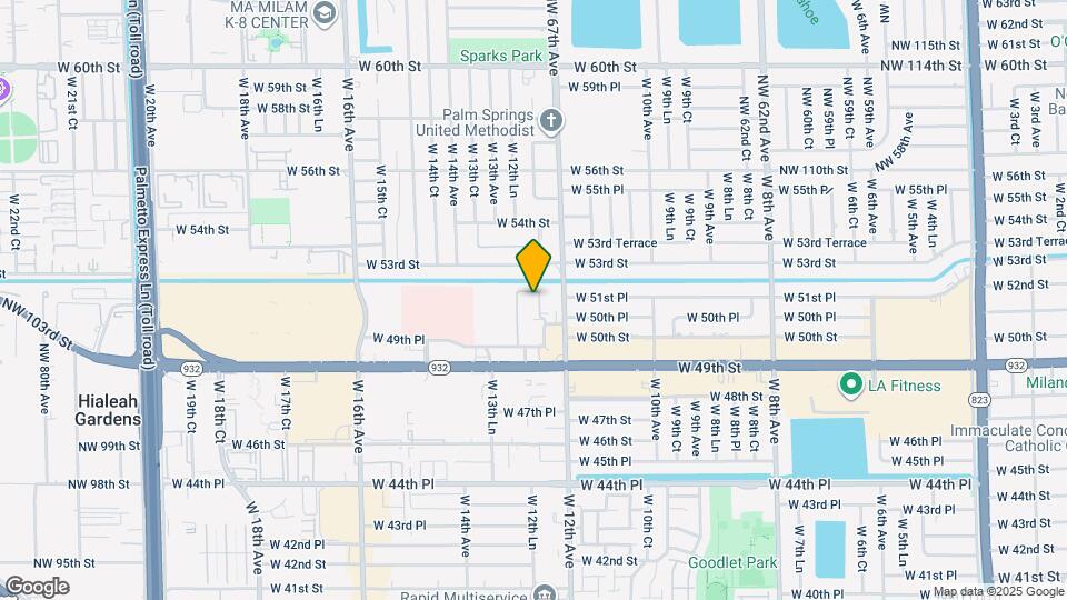 1331 W 51st Pl, Unit 1331 Mapa y Detalles de la Ubicación