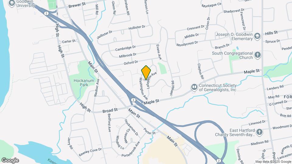 43 Lafayette Ave Map and Location Details