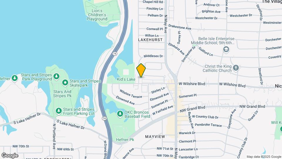 7916 Lakehurst Dr Map and Location Details