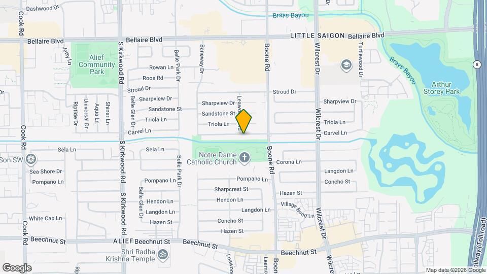 11239 Carvel Ln Map and Location Details