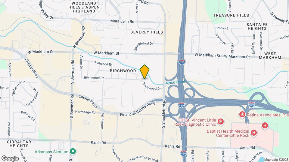 11020 Birchwood Dr Map and Location Details