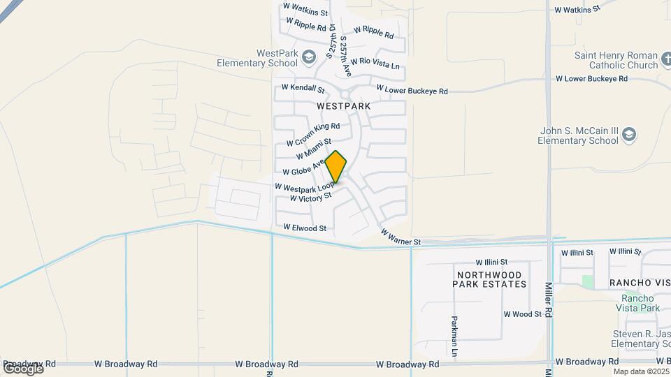 25710 W Victory St Map and Location Details