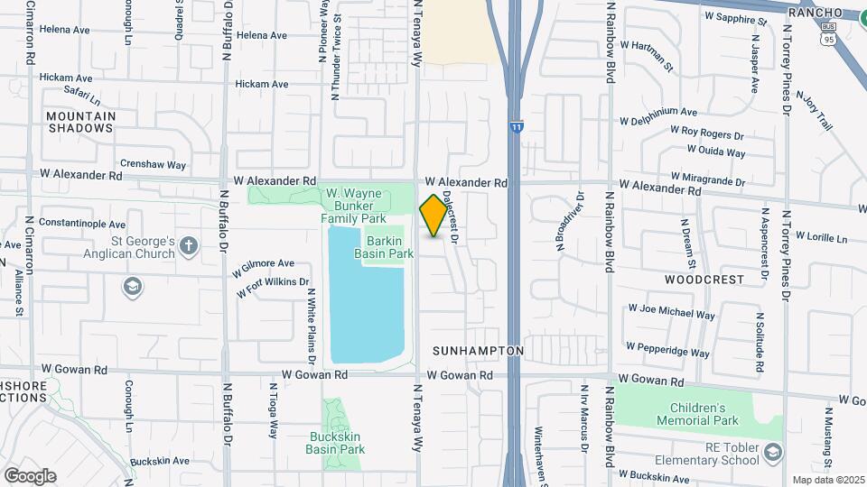 7125 W Tropical Island Cir Mapa y Detalles de la Ubicación