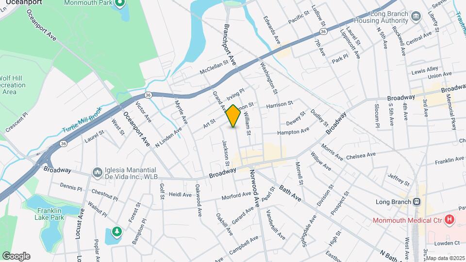 72 Grand Ave Map and Location Details