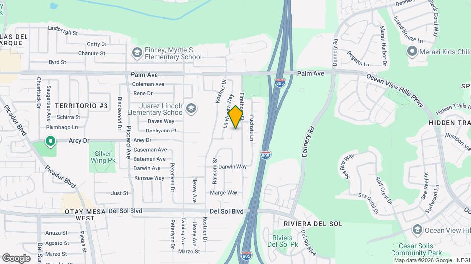 913 Arrecife Ct Map and Location Details