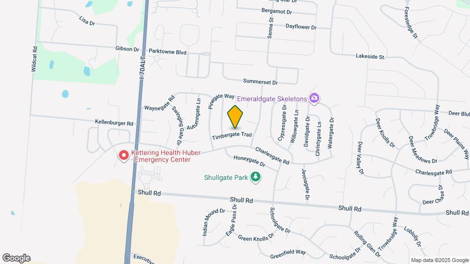 5979 Timbergate Trail Map and Location Details