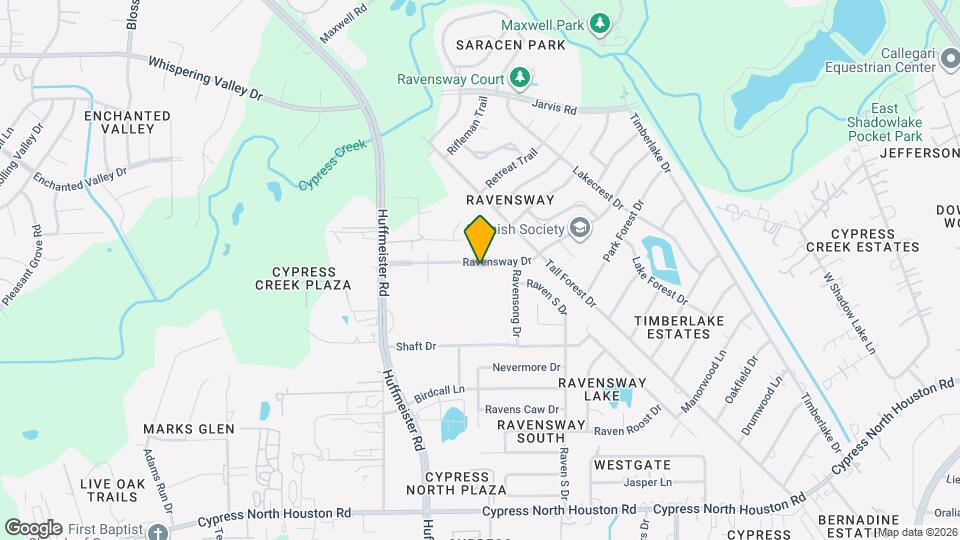 13115 Ravensway Dr Map and Location Details